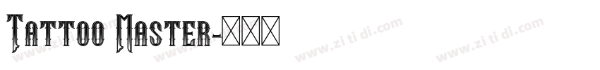 Tattoo Master字体转换 Tattoo Master字体转换
